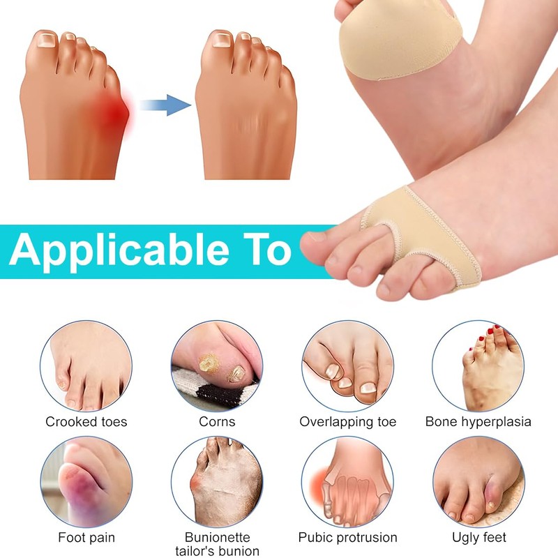 Metatarsal Pad S (EU 35-40), Comfortable Metatarsal Pad with Soft,