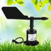 0-10V 8 Directions Environmental Signal Output Polycarbonate Wind Speed Sensor