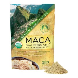 Zen Spirit Maca En Polvo Orgánica 8oz