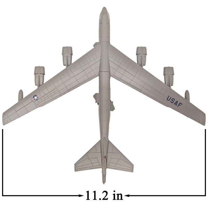 Mahfisj B-52 Bomber Model 1/200 Scale B-52 Military Aircraft Metal