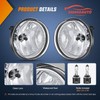 Sagnod Auto Fog Lights Set Compatible with 2007-2013 GMC Sierra