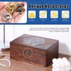 Glarks 20 Sets Antique Right Latch Hook Hasp Horn Lock