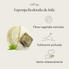 Esponja de Ixtle Exfoliante Natural PERLA NEGRA