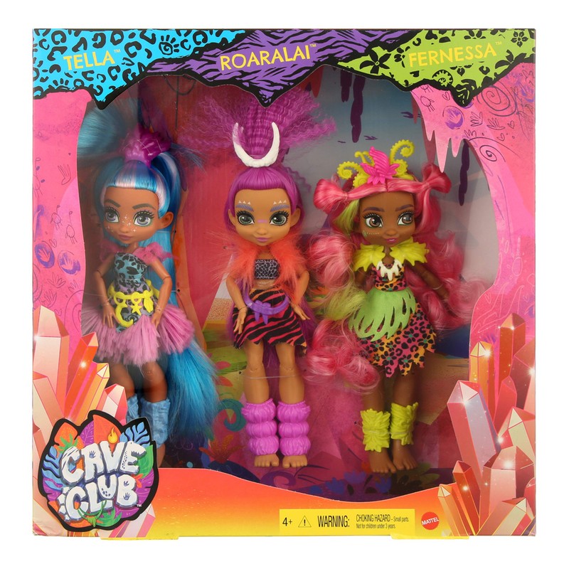 Cave Club Tella, Roaralai, and Fernessa First Friends Set