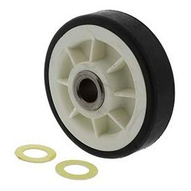 PREMIUM QUALITY DRYER DRUM SUPPORT ROLLER KIT Replacement For Maytag (Two Rollers 303373,One Pulley 6-3037050, One Belt Y312959)