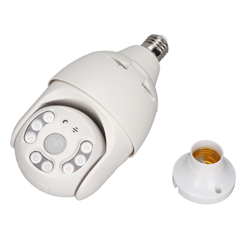 WiFi Light Bulb Camera 1920 X 1080 Wireless Home Surveillance