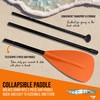 SereneLife Stand Up Paddle-Board Adjustable Paddle - Adjustable Water Paddle