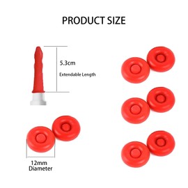 Helonge Caulk Saving Cap, Caulking Tube Cover, Caulk Sealer Save Cap for Sealing and Preserving