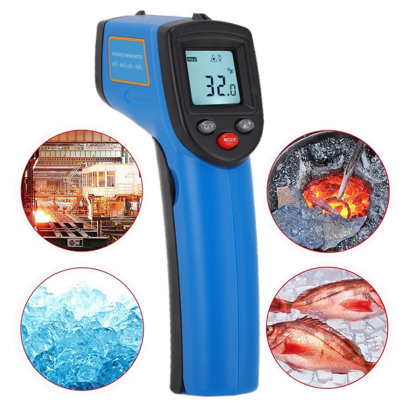 GM321 Infrared Thermometer LCD Digital Hight Accuracy Non Contact Industrial