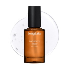 【LONGTAKE】 Official Longtake Sandalwood Intense Hair Oil 40ml Korean Cosmetics Sandalwood Scent Vegan Hair Essence Styling Agent Non-greasy