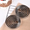 14PCS Round Stainless Steel Open Cutter Round Molds for Mousse