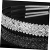 Beaupretty Diamant Hochzeit Tiara Braut Haarband verziert Stirnbänder für Frauen