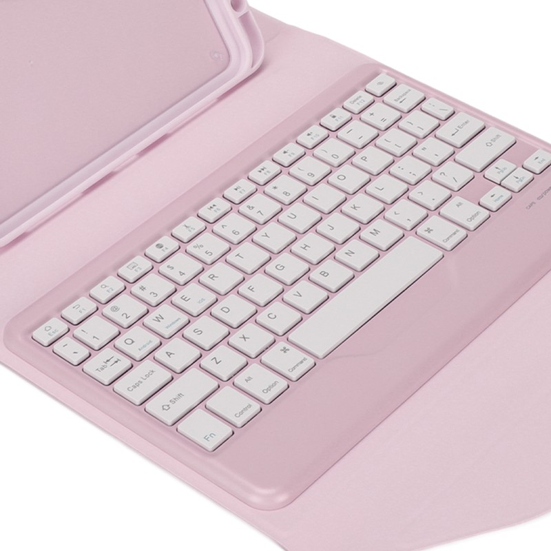 Vertical Keyboard Case Multi Angle Magnetic Clear Back Cover Detachable