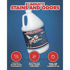 Truck Mount Forums Unchained Urine Stain & Odor Remover – Enzyme Cleaner for Dog & Cat, Pet Odor Eliminator on Carpet & Furniture, Industrial Strength Urine & Feces Neutralizer, Sweet Breeze – 1Gallon