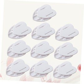 jojofuny 10 Pcs Remote Control Holder Wire Holder Power Strip Wall Mount Combination Hook for Router Severed Hand Wire Cable Traceless Bracket Wall Mounted Hooks White No Trace Power Board, 35467YPC0MU17RRVTOYNB85B