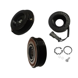 2002-2013 GMC Sierra 2500 HD 8 CYL 6.6L AC Compressor Clutch Kit Pulley Coil