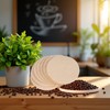100 Pcs No.6 Coffee Filter Moka Pot Filter Paper, Coffee