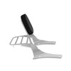 SWESGI Passenger Backrest Sissy Bar with Luggage Rack for Suzuki