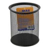 Porta Lapices Mae Escritorio Malla Metal Oficina Negro plm