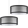 Weewooday 2 Pack 2 Tier Light Shade Ceiling 30cm Modern
