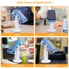 CRIZISTON Universal Square POS Machine Terminal Stand, Adjustable Square Credit