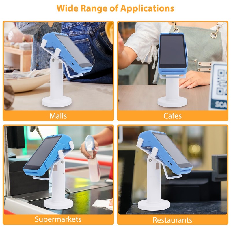 CRIZISTON Universal Square POS Machine Terminal Stand, Adjustable Square Credit