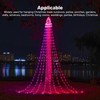 Christmas Waterfall Lights 305 LED 9 Strings 10 Modes Christmas