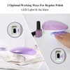TOUCHBeauty Mini Nail Dryer for Regular Polish: 2 in 1