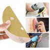 WINGONEER 50PCS Yellow Sanding Disc Pads, 5" 8 Hole Loop