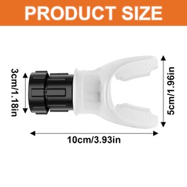 Breathing Trainer for the Lungs, 2 Pieces Breathing Trainer for the Lungs, Breathing Exercise Trainer with Adjustable Resistances, Breathing Training Device for Lung Capacity, Training the Respiratory