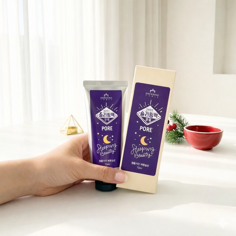 Blue Tanzy Sleeping Pack Pore Wrinkle Sleeping Pack Soothing Moisturizing