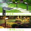 BRIMMEL Solar motion Pathway Lights Outdoor, 2 Pack Solar Powered