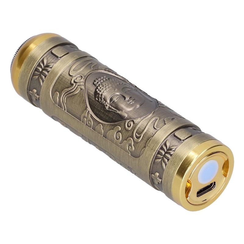 Portable Electric Shaver Bronze Stainless Steel Razor USB Charging Electric