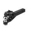 ANGCOSY 10-Ton Pintle Hook Trailer Hitches Receiver Hook Combination 2-5/16” Hitch Ball, 20000 lbs, 15-1/2” Length