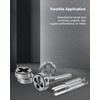 110 PCS Metric Tap and Die Set, M2-M18 Rethreading Kit