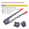 LNYEBN All-in-One Banding Strapping Kit with Poly Strapping Tensioner, 3200"