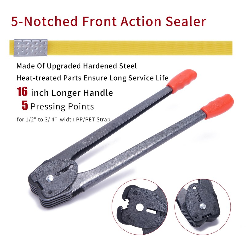 LNYEBN All-in-One Banding Strapping Kit with Poly Strapping Tensioner, 3200"
