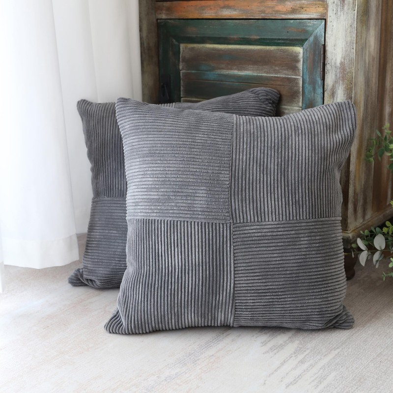 BRMM MIA Set of 2 Decorative Throw Pillow Covers Quilting