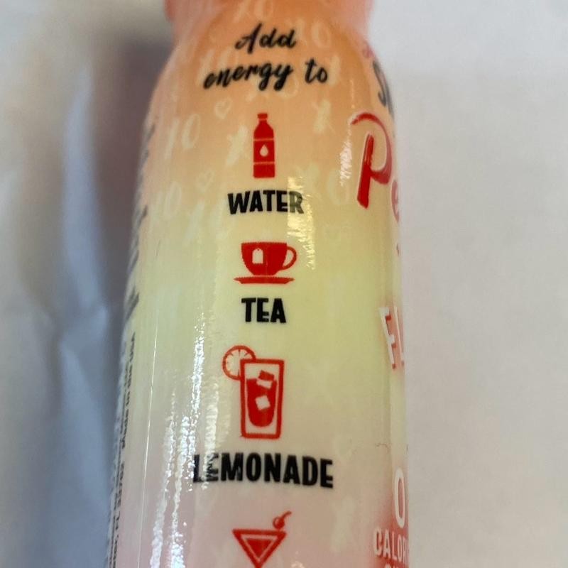 Skinny Syrup. Peach Ring with caffeine and Vitamins. Same servings