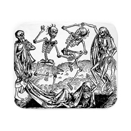 CafePress Danse Macabre Sherpa Fleece Throw Blanket 60" L x 50" W