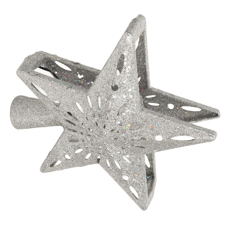 Christmas Tree Topper Lighted with Projector Christmas Star Tree Topper