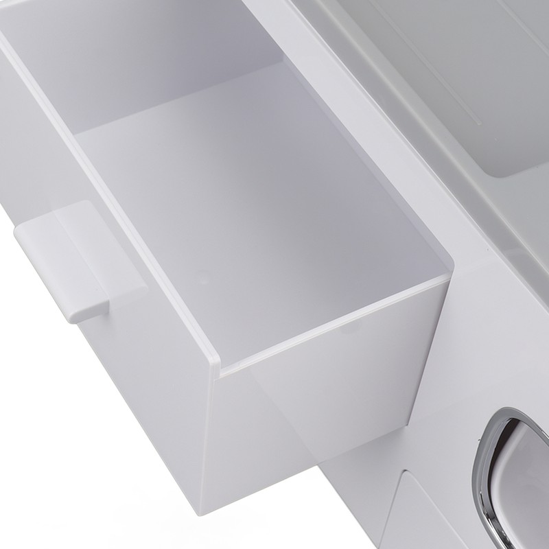 Toothpaste Dispenser Wall Mounted Toothpaste Dispenser Squeezer Kit for Bathroom