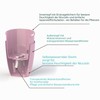 Santino Self-Watering Pot with Wick System and Water Level Indicator