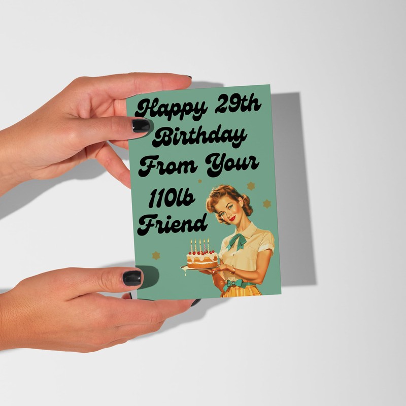 LimaLima Funny Birthday Card For Her Friend