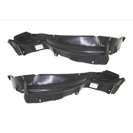 Parts N Go 1986-1997 D21 Hardbody Fender Liner Pair Driver & Passenger Side Splash Shield - NI1249103 6388001G01, NI1248103 6388101G02
