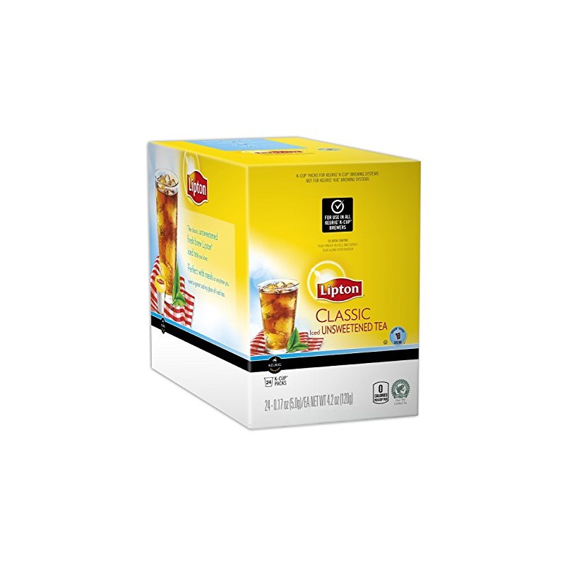 Lipton K-Cup Classic Unsweet Iced Tea, 96 Count