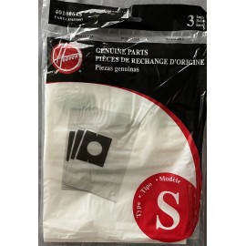 Hoover Vacuum Bags Hoover Type S GENUINE Pack/ 3 bags Futura Spectrum WindTunnel