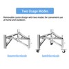 Universal 15-27" Fire Pit Stand, Stainless Steel Firepit Stand for