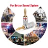WGGE WG-009 Banana Plugs Audio Jack Connector, 24k Gold Dual