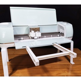 Cutting Mat Extender Support Compatible with Cricut Explore Air3 2 1, Extender Tray Compatible with Cricut Explore Air Series, (Not Compatible with Cricut Maker3 and Maker) (White)